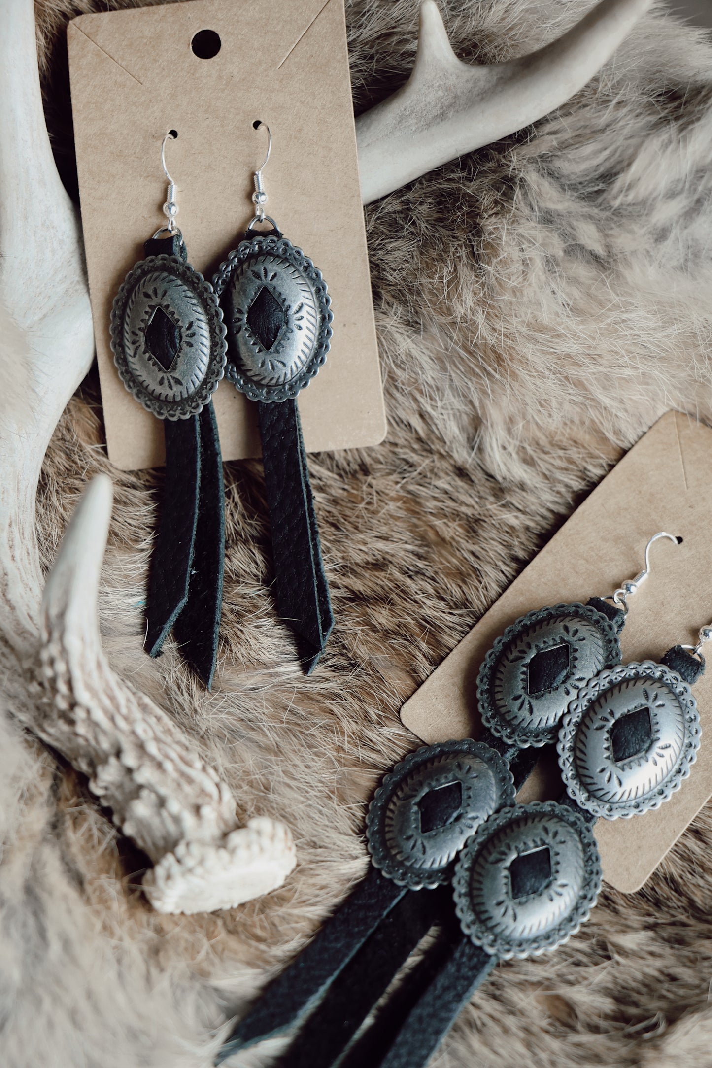 Road Tripper Concho Earrings