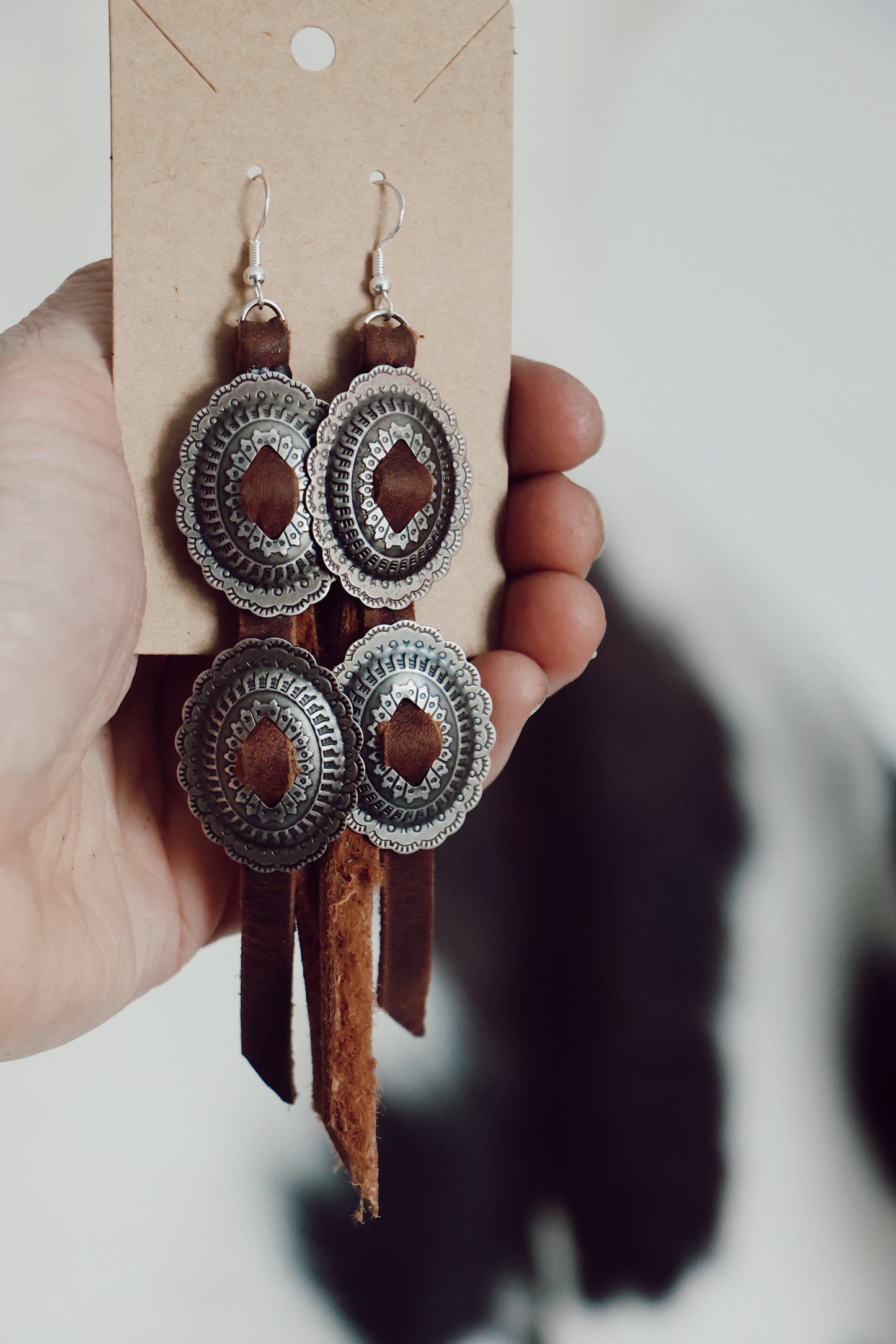 Road Tripper Concho Earrings