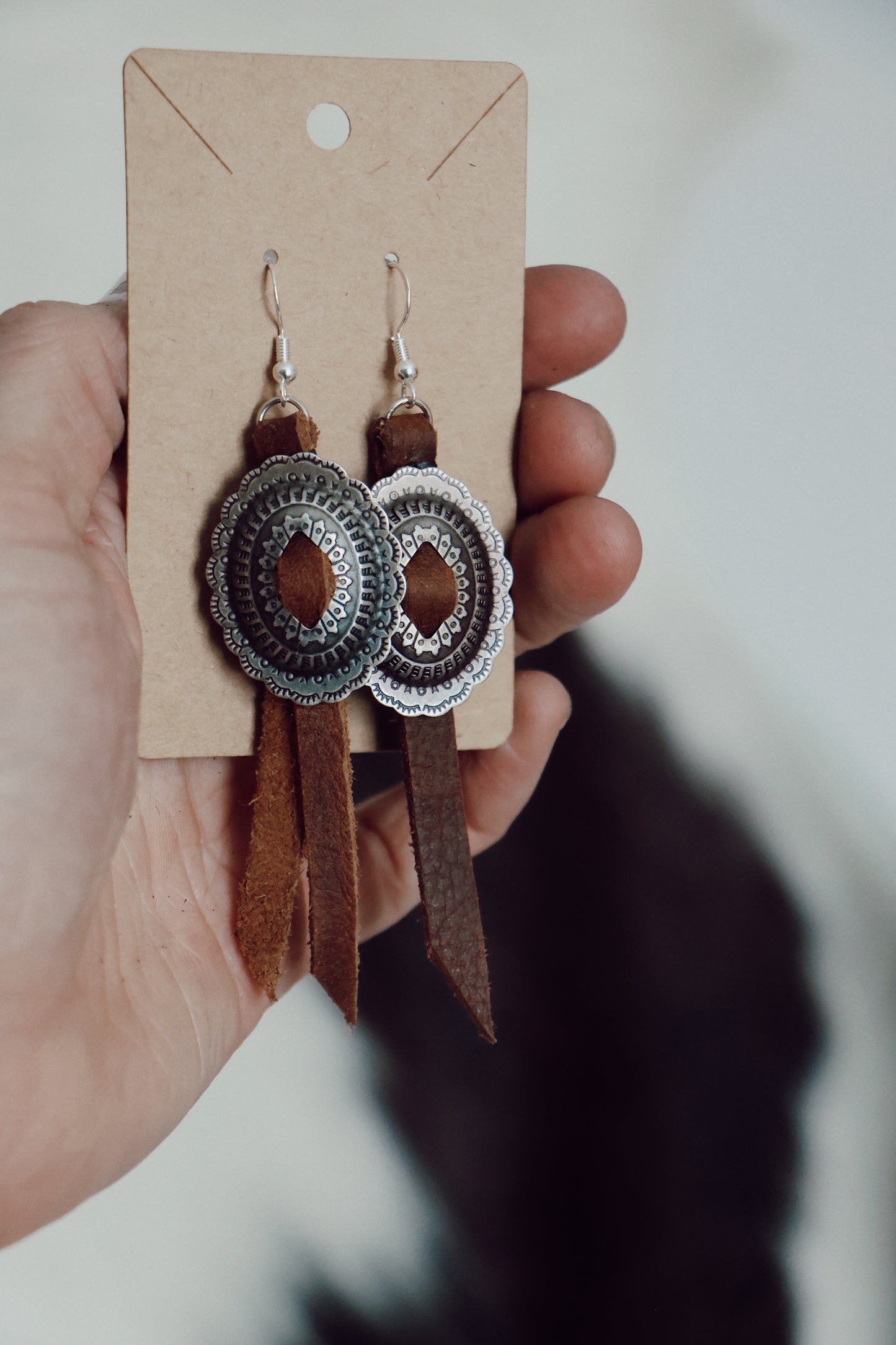 Road Tripper Concho Earrings