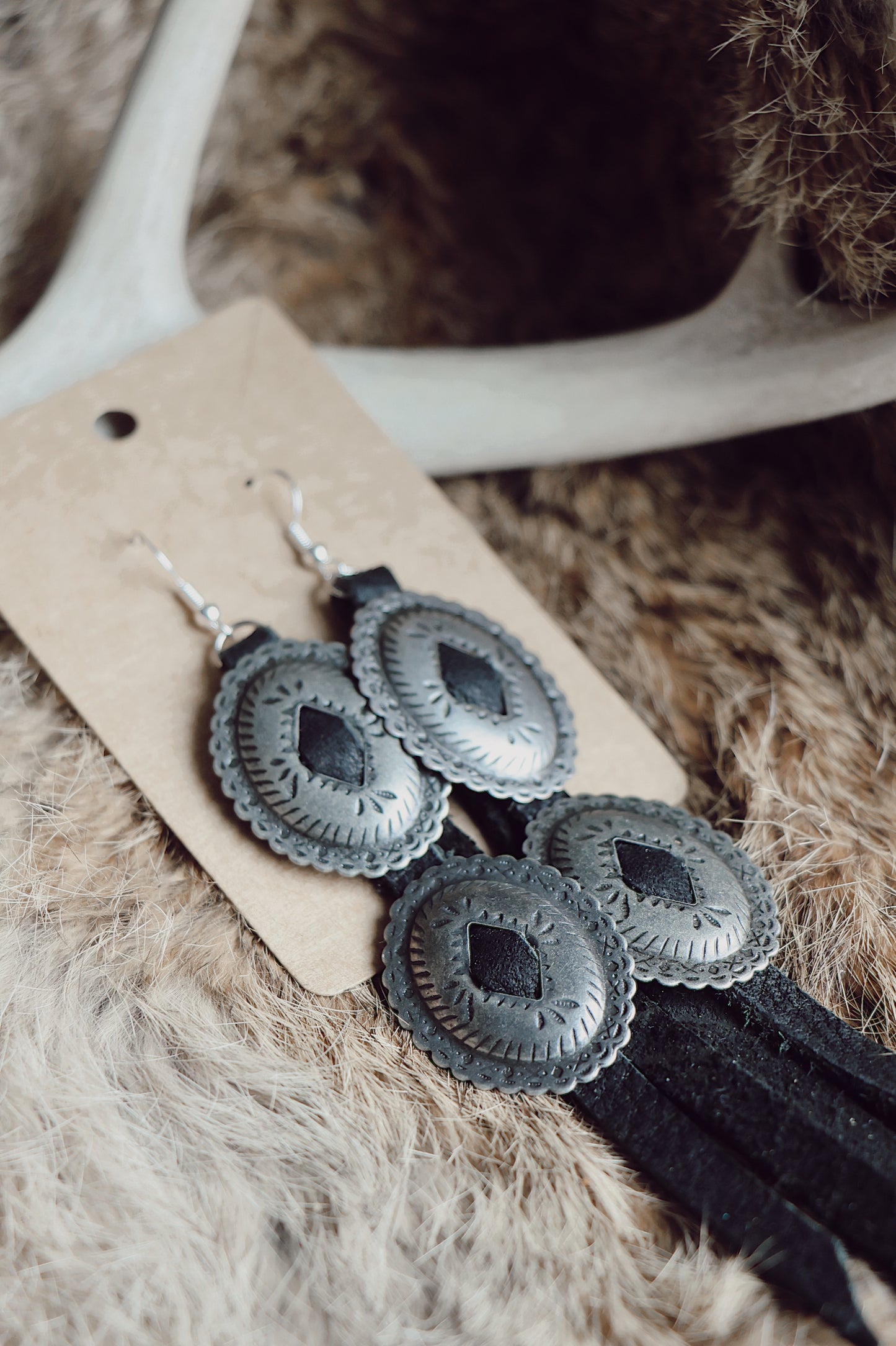 Road Tripper Concho Earrings