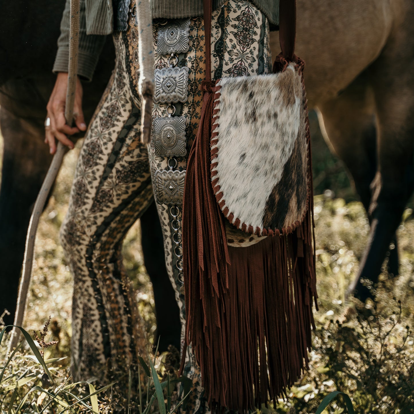 Cowhide Full Fringe