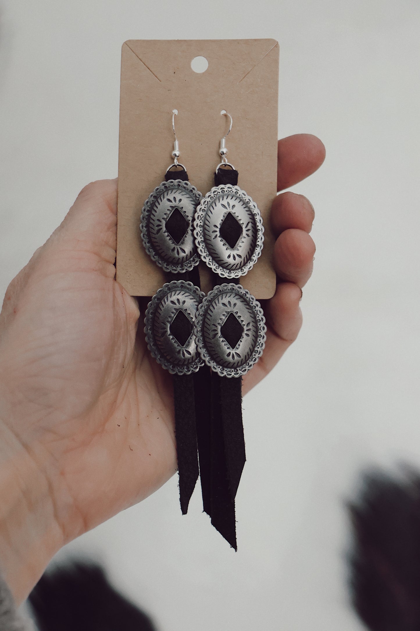 Road Tripper Concho Earrings