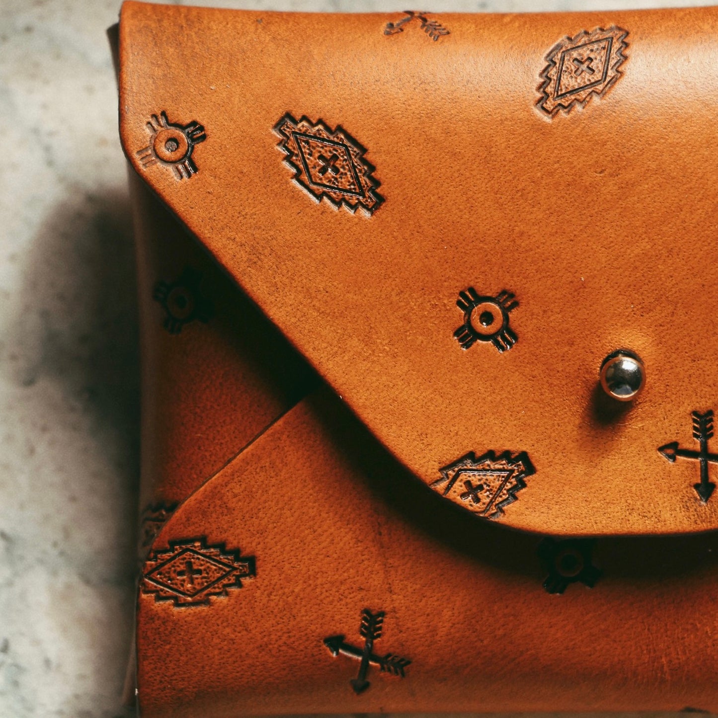 BOHO WESTERN Envelope Card Wallet